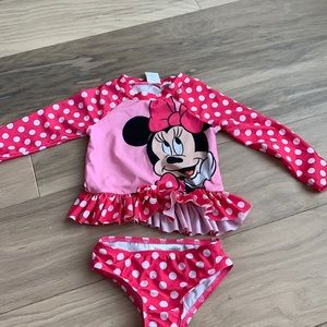 Minnie Mouse bathing suit size 3T